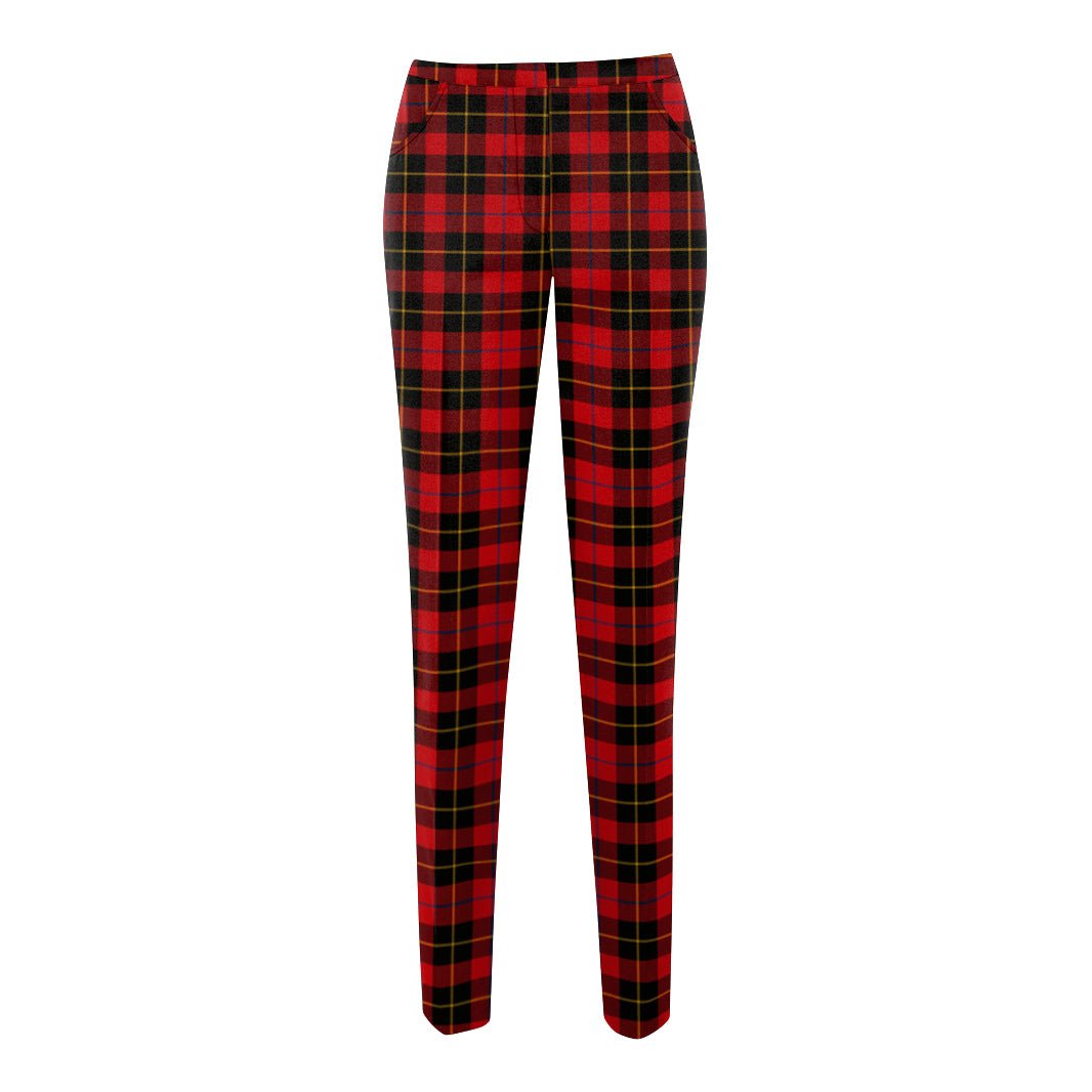 Women's Slim Cut Tartan Trousers - Imperial Highland Supplies