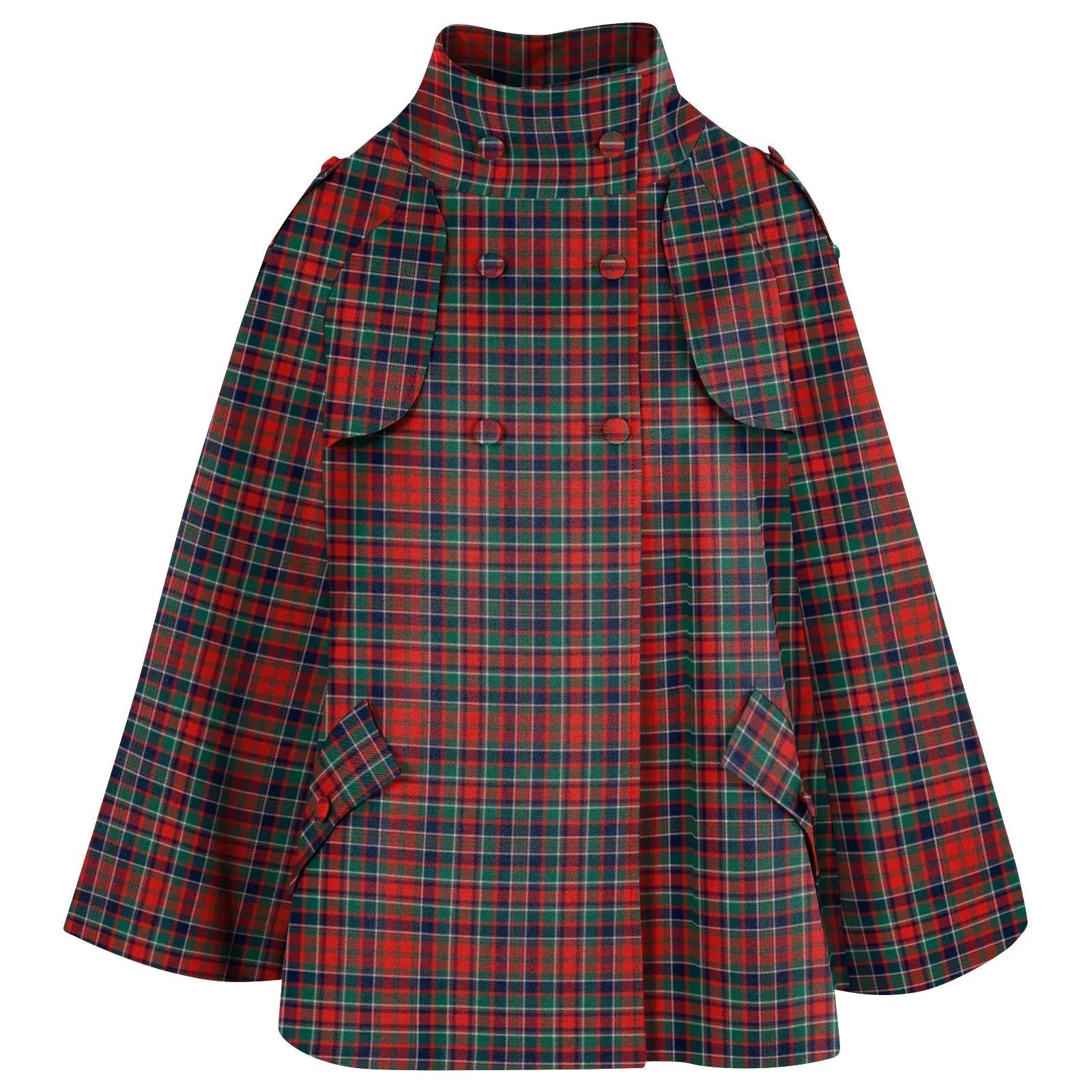 Women's Tartan Cape Jacket - Imperial Highland Supplies