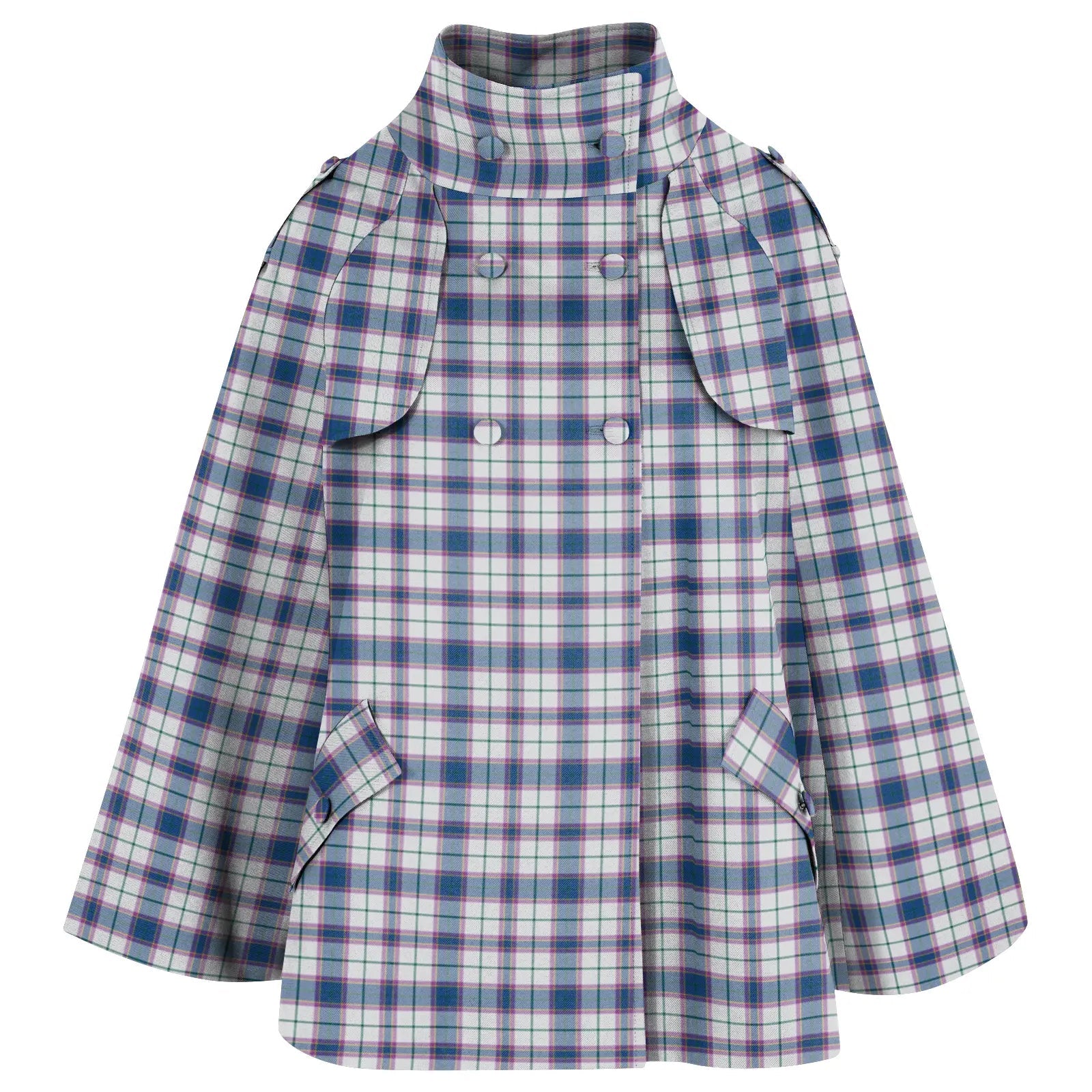 Women's Tartan Cape Jacket - Imperial Highland Supplies