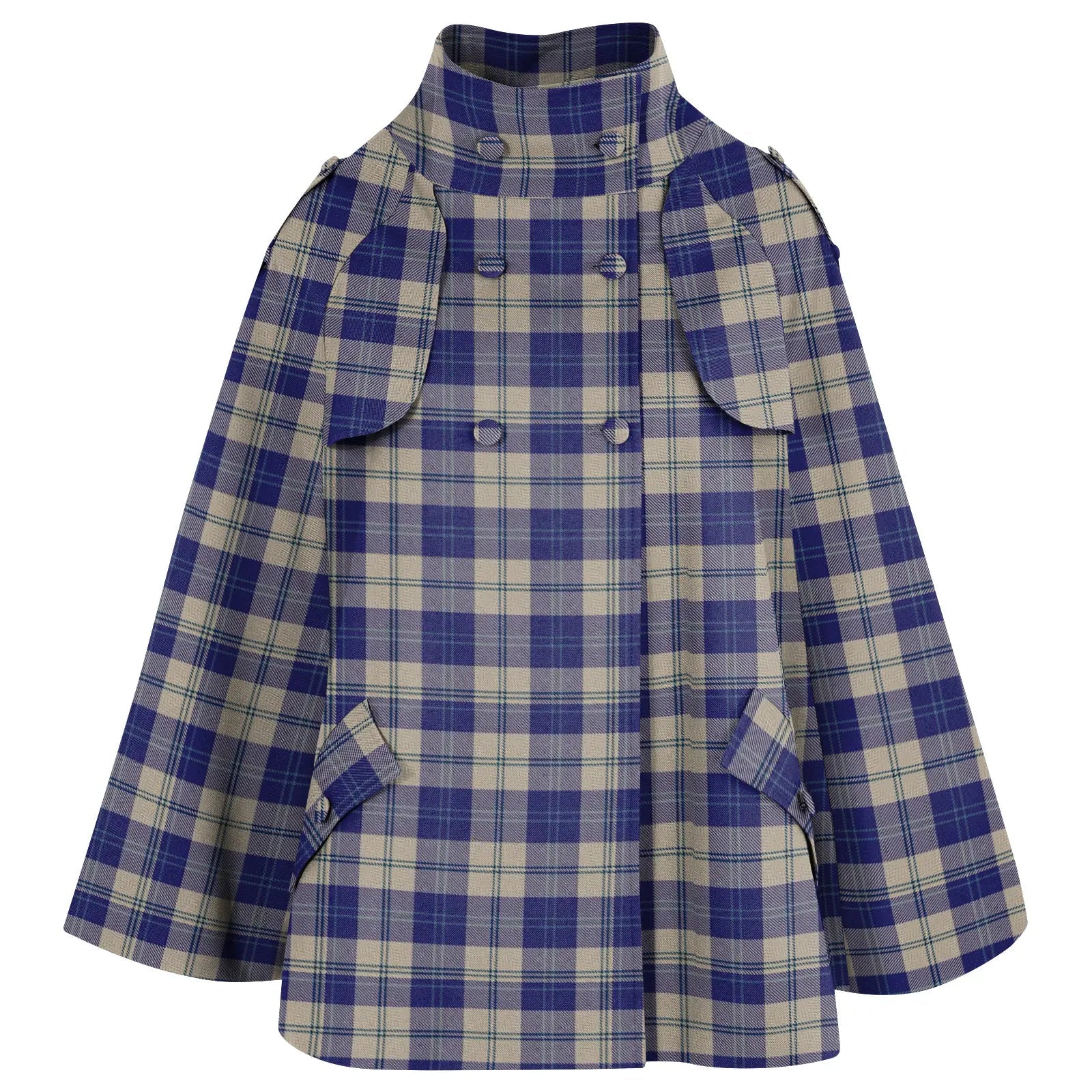 Women's Tartan Cape Jacket - Imperial Highland Supplies