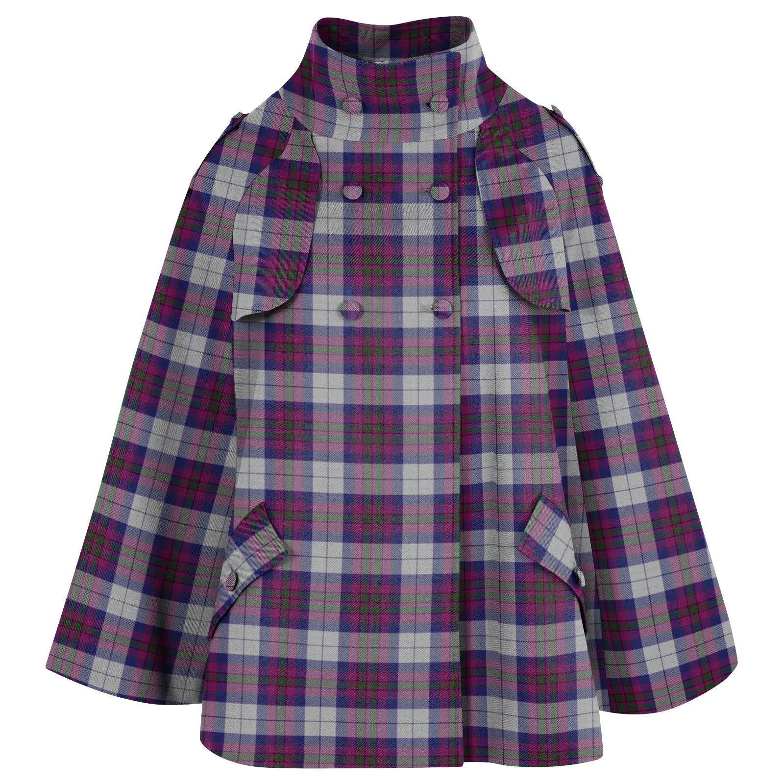 Women's Tartan Cape Jacket - Imperial Highland Supplies