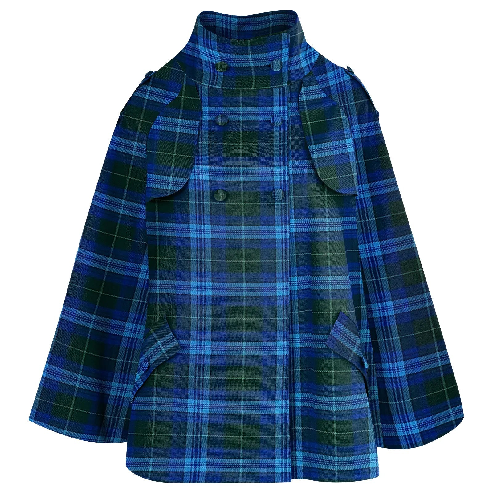 Women's Tartan Cape Jacket - Imperial Highland Supplies