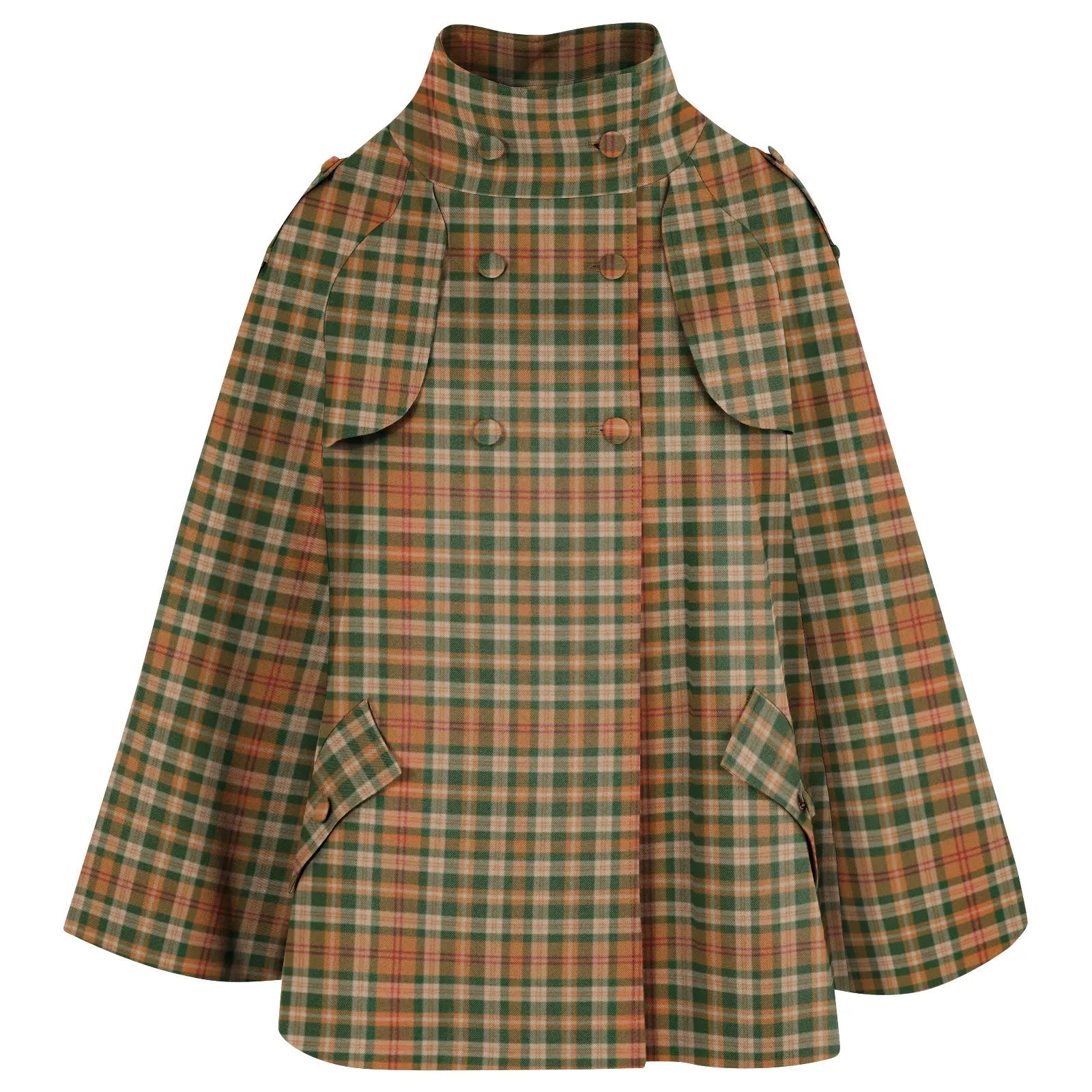 Women's Tartan Cape Jacket - Imperial Highland Supplies