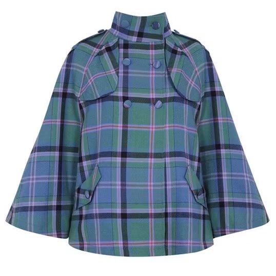 Women's Tartan Cape Jacket - Imperial Highland Supplies