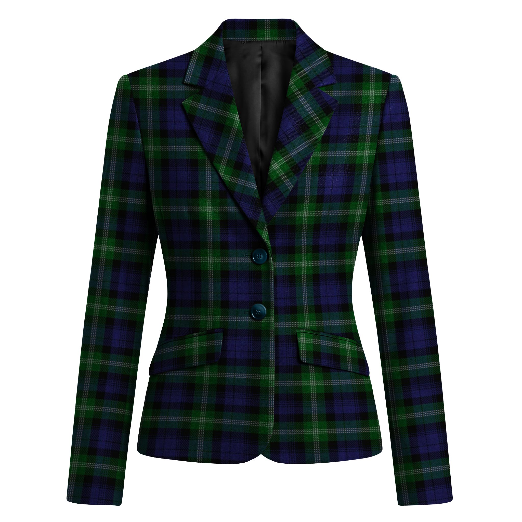 Women's Tartan Jacket Double Button Fastening - Imperial Highland Supplies
