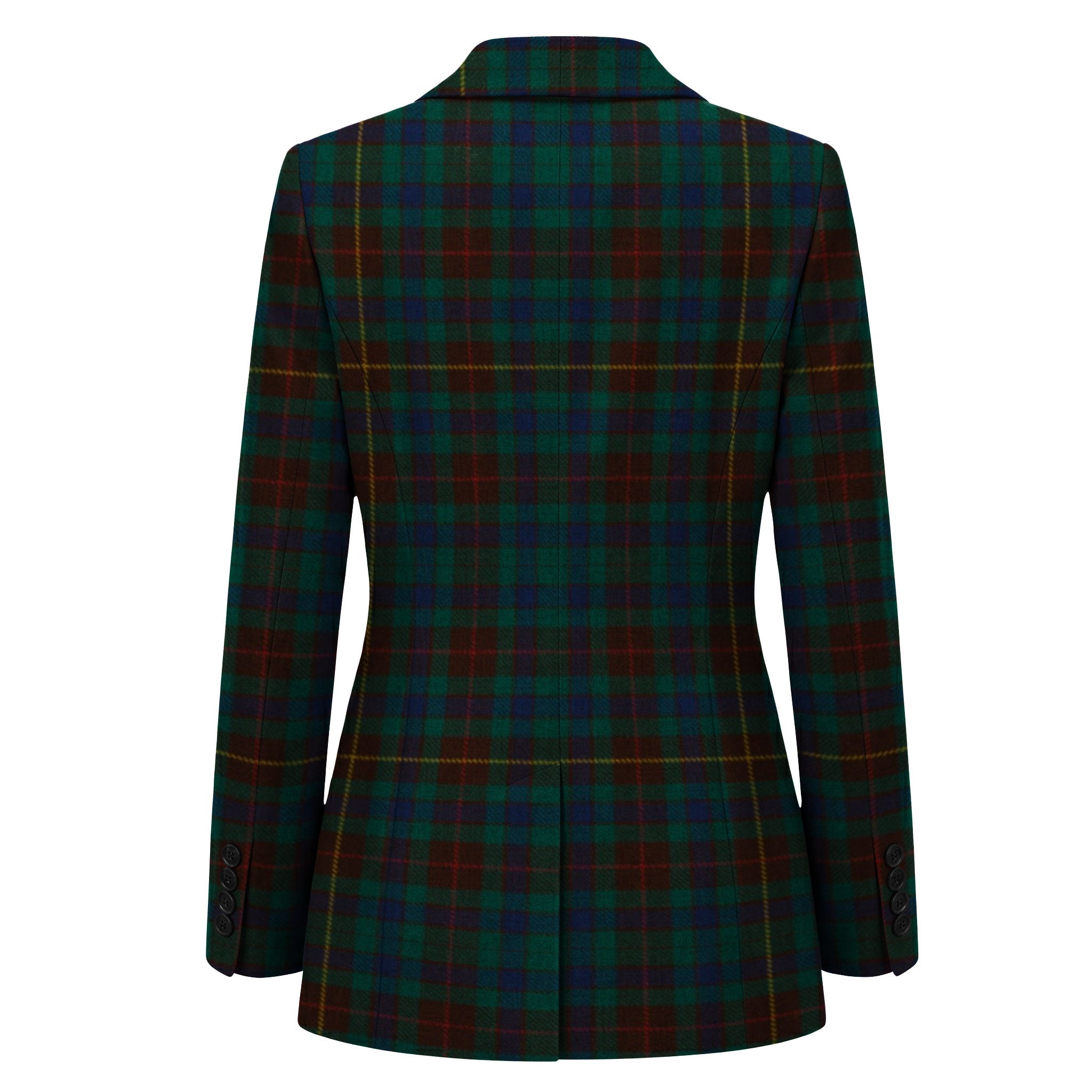 Women's Tartan Jacket Double Button Fastening - Imperial Highland Supplies