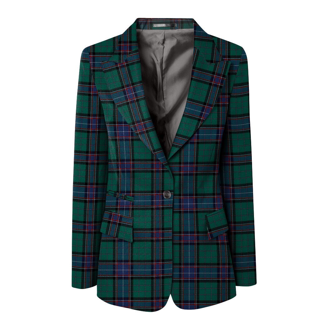 Women's Tartan Jacket Single Button Fastening - Imperial Highland Supplies