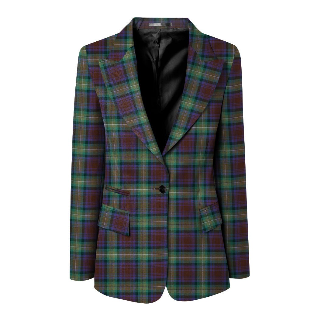 Women's Tartan Jacket Single Button Fastening - Imperial Highland Supplies