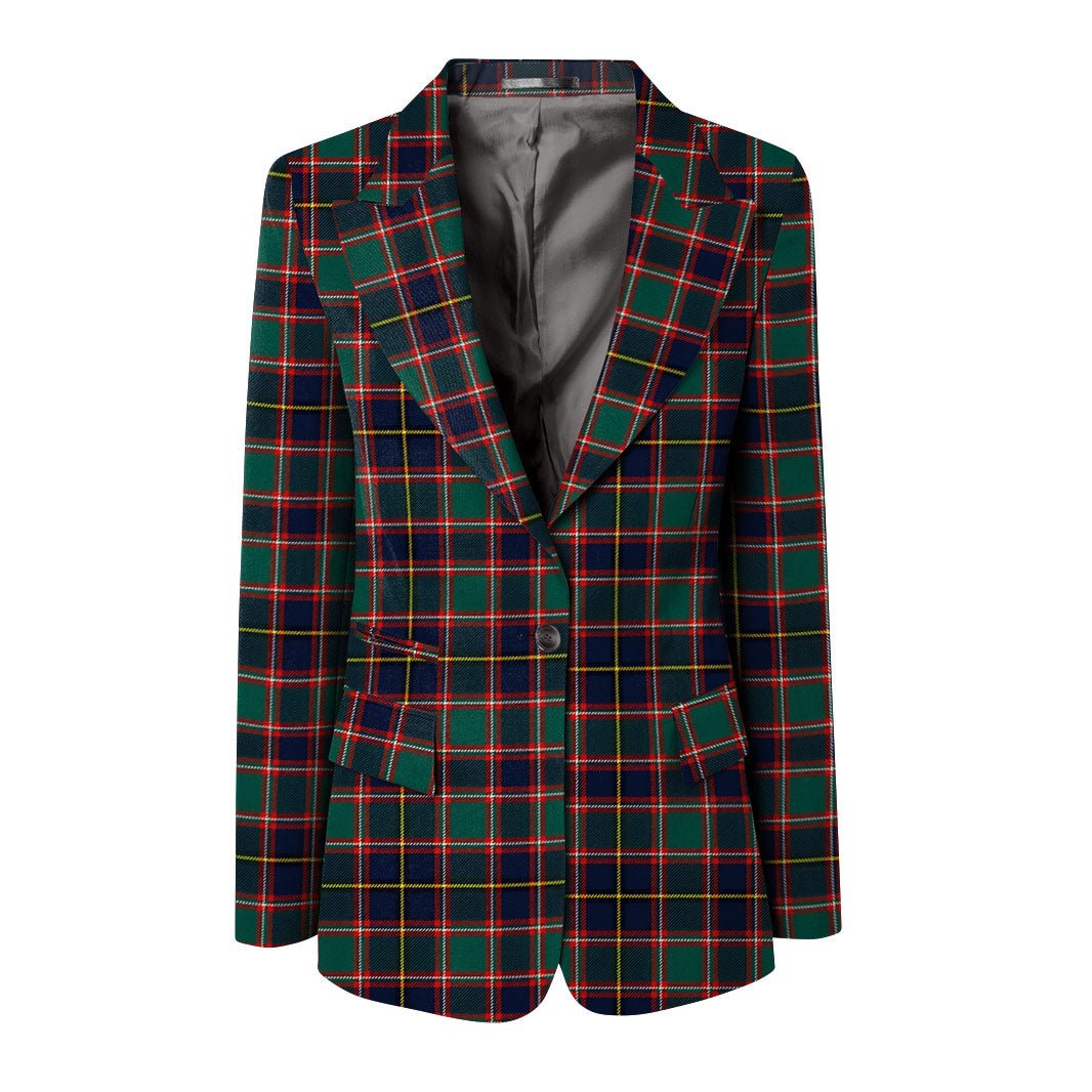 Women's Tartan Jacket Single Button Fastening - Imperial Highland Supplies