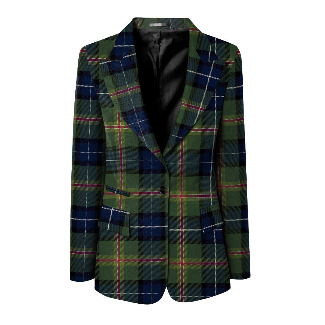 Women's Tartan Jacket Single Button Fastening - Imperial Highland Supplies