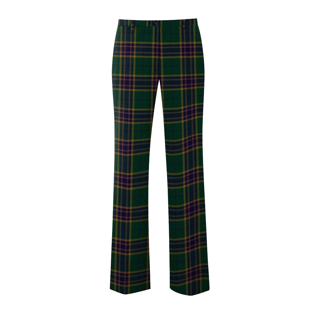 Women's Tartan Trousers Narrow Waistband - Imperial Highland Supplies