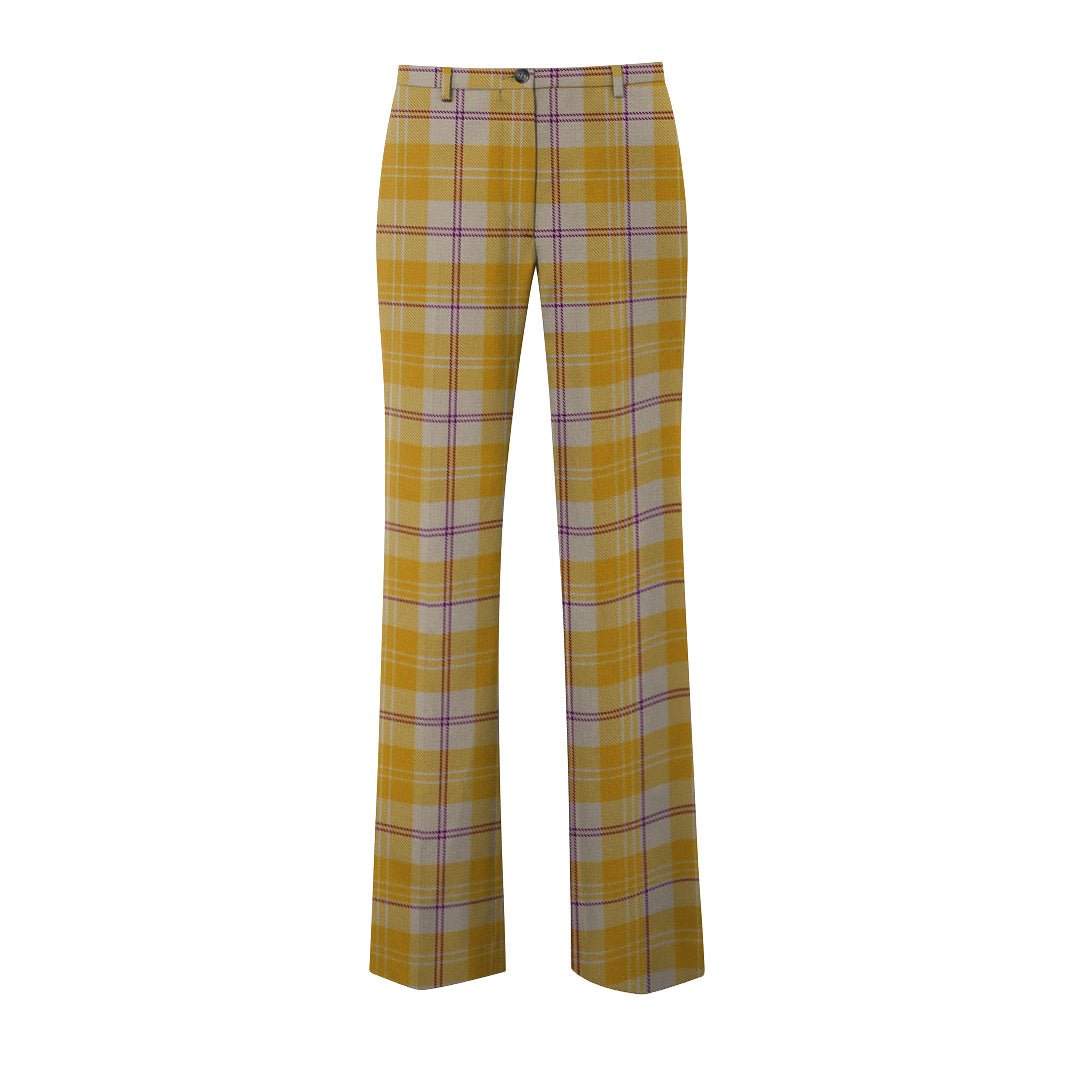 Women's Tartan Trousers Narrow Waistband - Imperial Highland Supplies