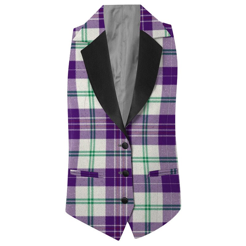 Women's Tartan Waistcoat with Lapels - Imperial Highland Supplies