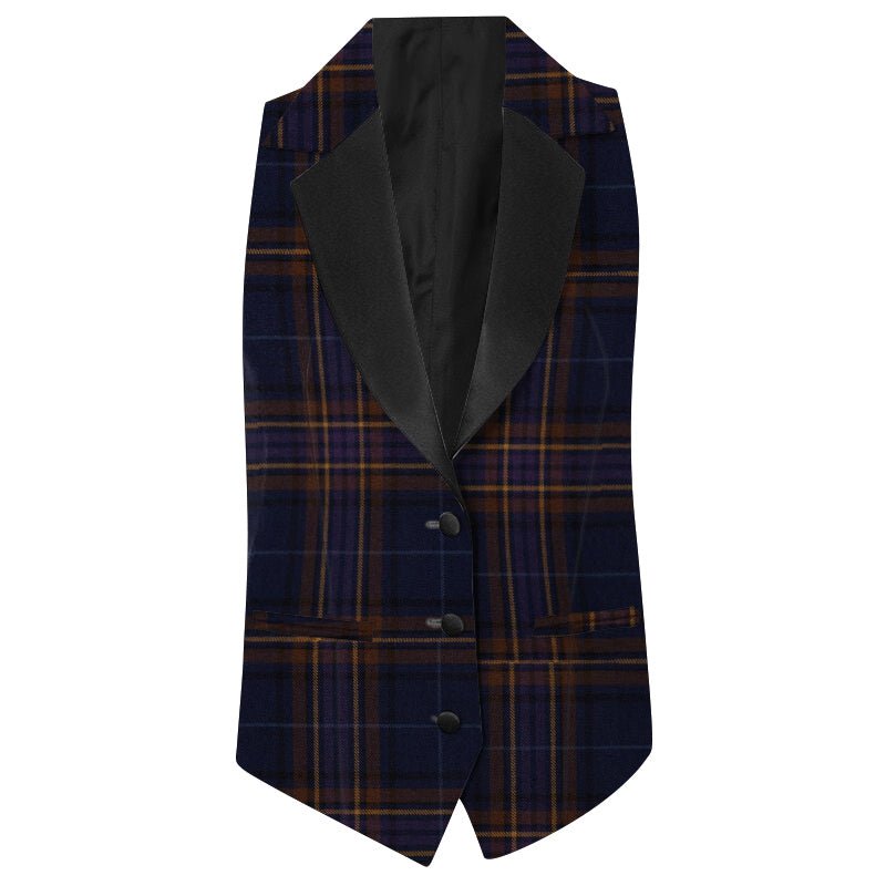 Women's Tartan Waistcoat with Lapels - Imperial Highland Supplies