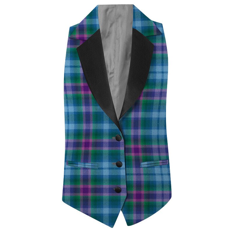 Women's Tartan Waistcoat with Lapels - Imperial Highland Supplies