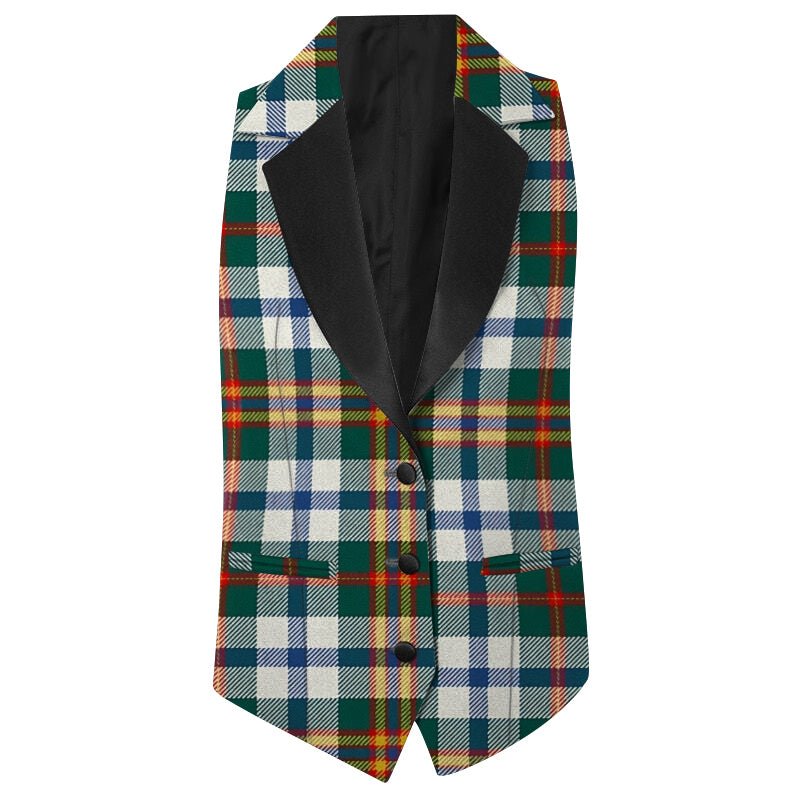 Women's Tartan Waistcoat with Lapels - Imperial Highland Supplies