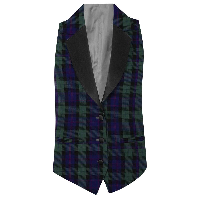 Women's Tartan Waistcoat with Lapels - Imperial Highland Supplies