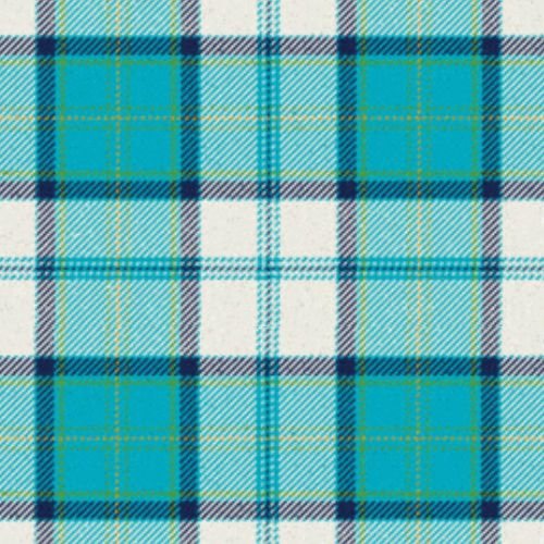 Yarrow Dress Turquoise Tartan - Imperial Highland Supplies