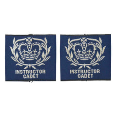12 Pairs - Air Cadet Instructor Warrant Officer (Wo) – Slider Epaulette - Royal Air Force Regiment - Royal Air Force Badge - Imperial Highland Supplies