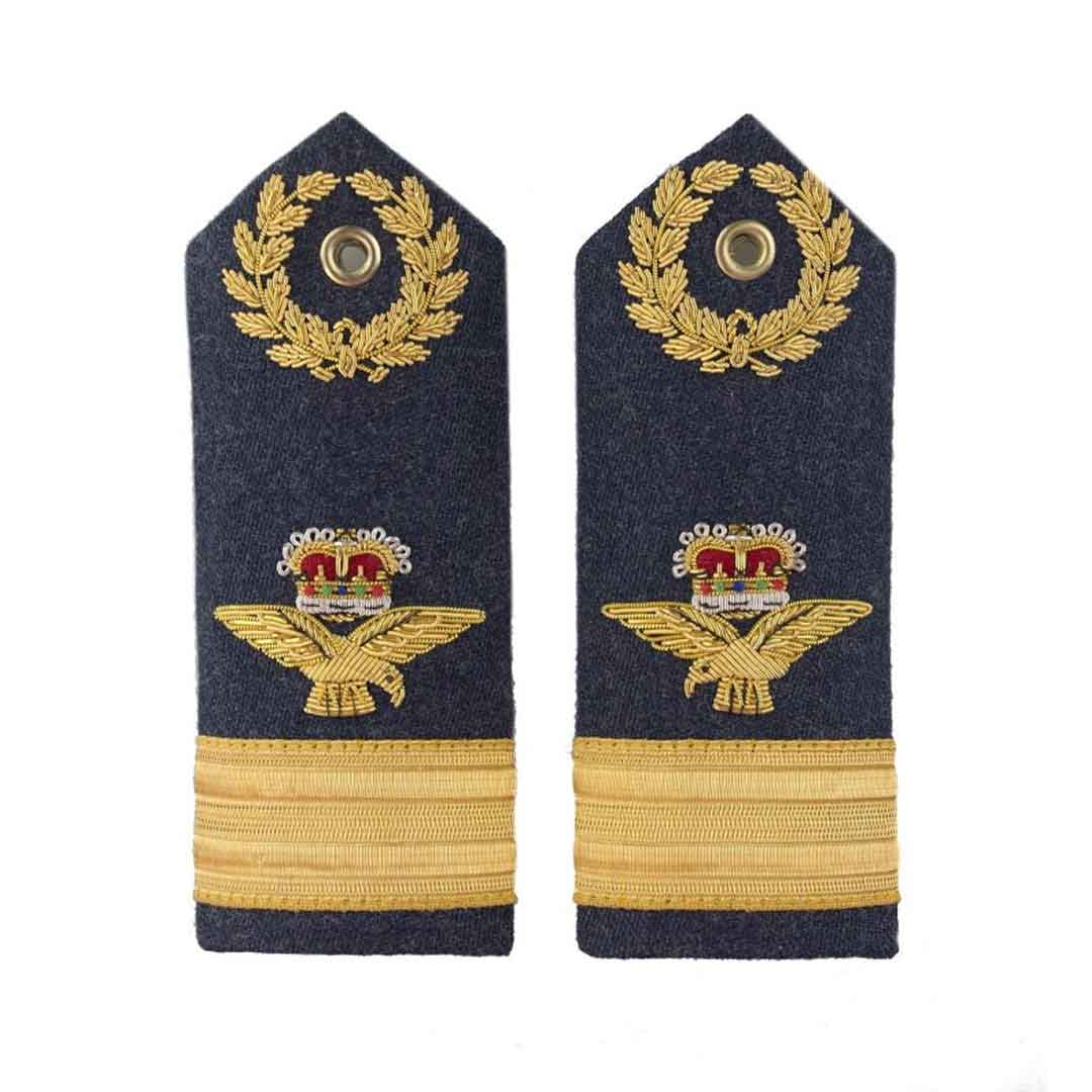 Air Marshall – Shoulder Board Epaulette - Royal Air Force Regiment - Royal Air Force Badge - Imperial Highland Supplies
