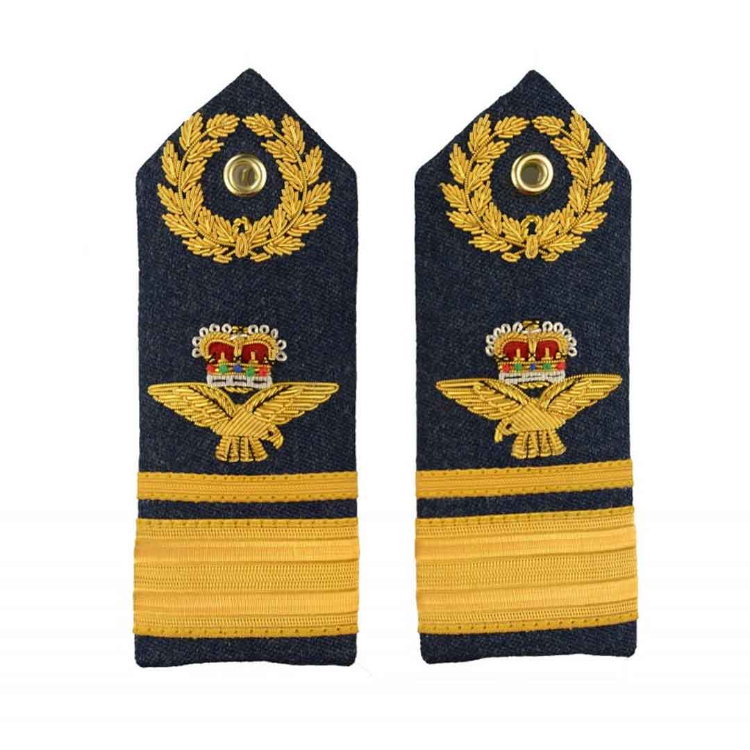 Air Vice Marshal – Shoulder Board Epaulette - Royal Air Force Regiment - Royal Air Force Badge - Imperial Highland Supplies