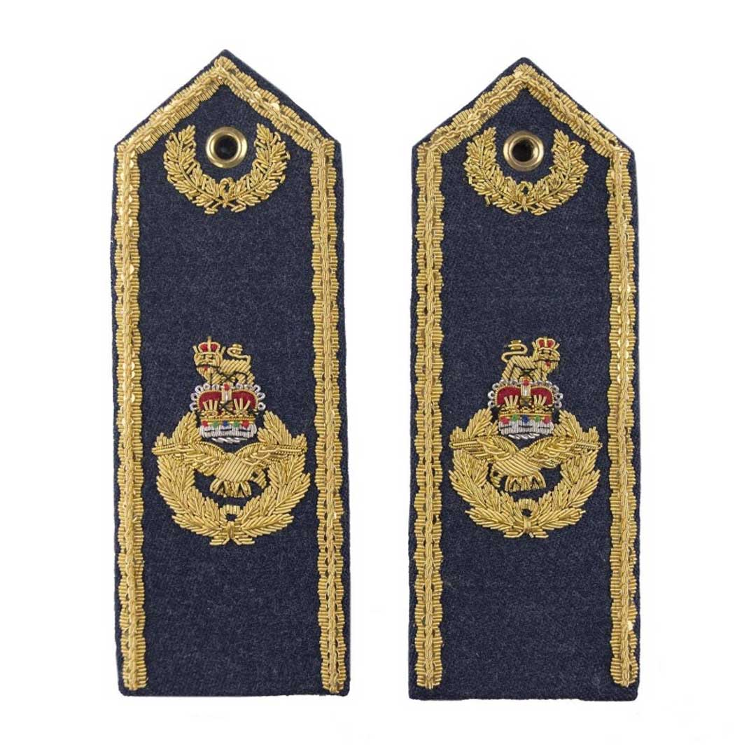 Air Vice Marshall And Above – Shoulder Board Epaulette - Royal Air Force Regiment - Raf Badge - Imperial Highland Supplies