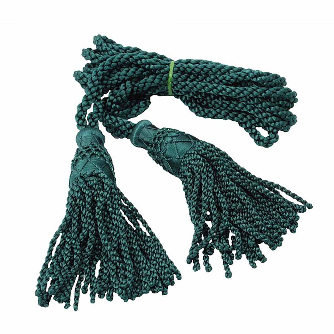 Bagpipe Cord Silk Green - Imperial Highland Supplies