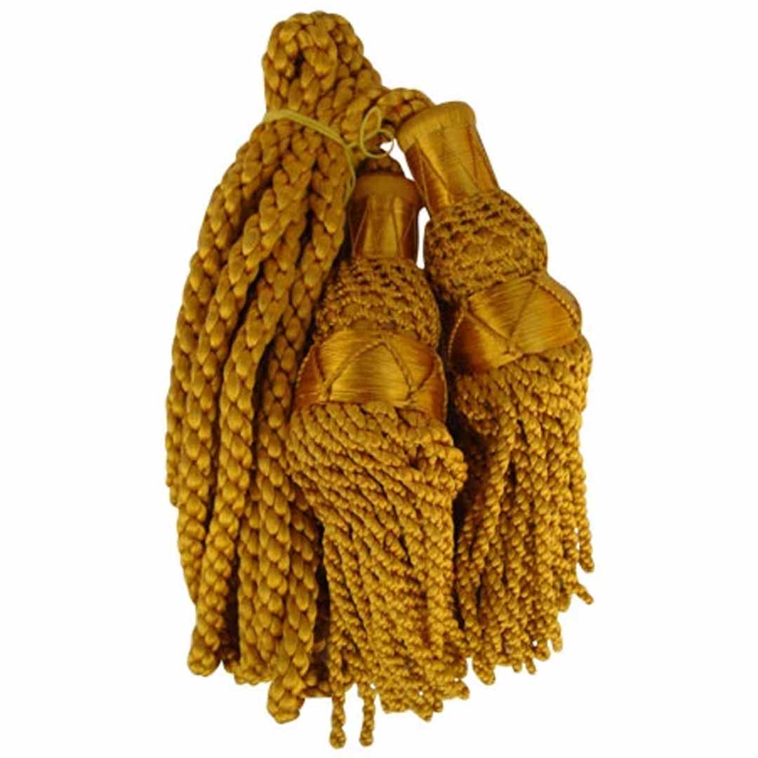 Bagpipe Cords Silk Gold - Imperial Highland Supplies