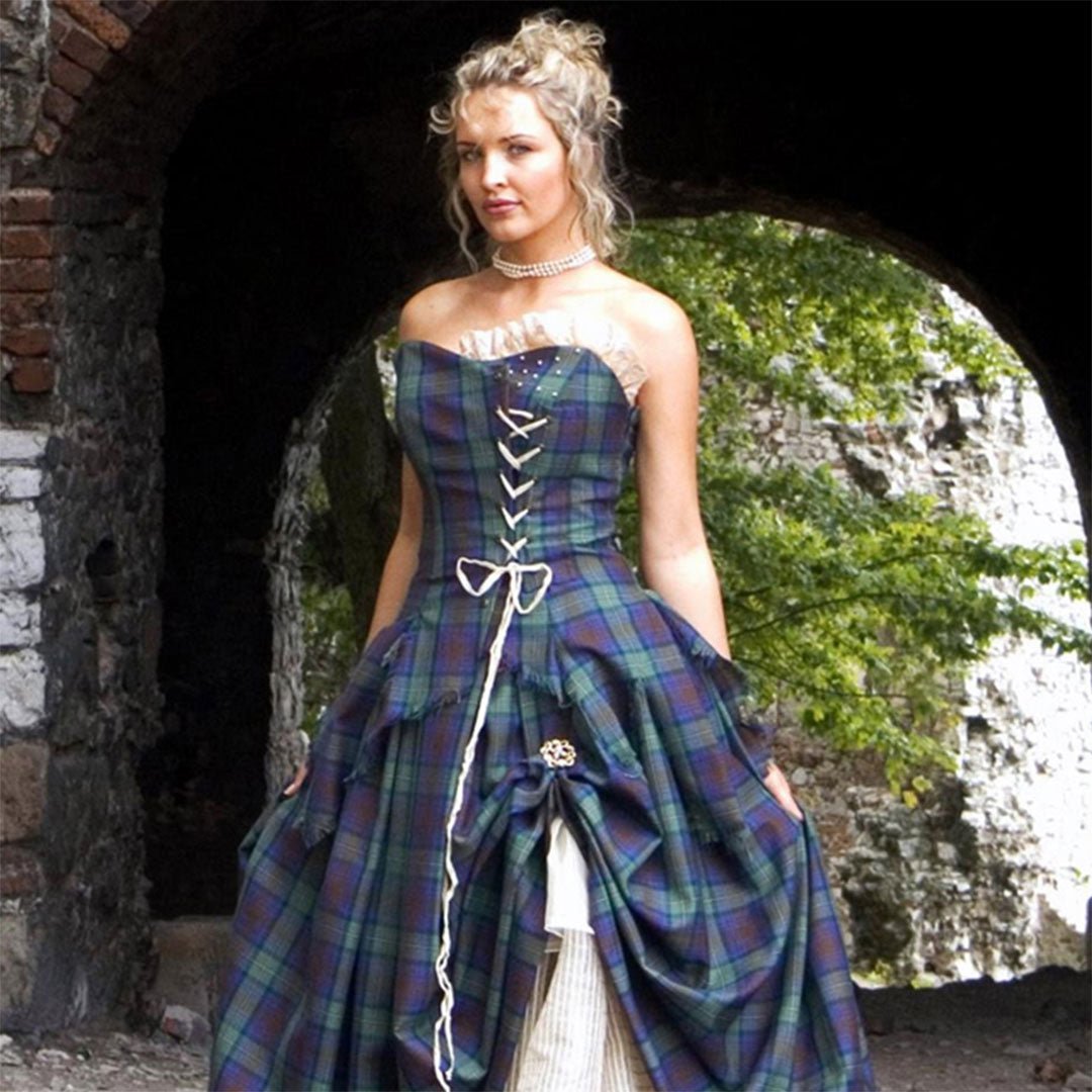 Bella Tartan Wedding Dress Bella Tartan Wedding Dress