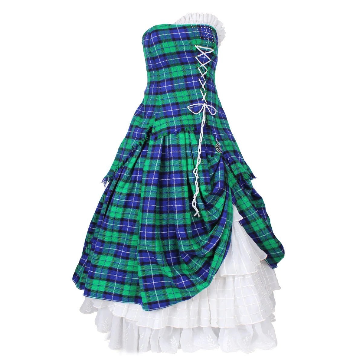 Bella Tartan Wedding Dress Bella Tartan Wedding Dress