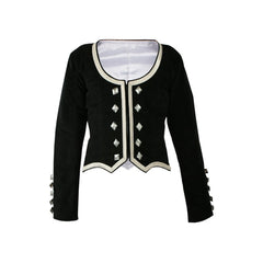 Black Velvet Highland Dance Jacket - Imperial Highland Supplies