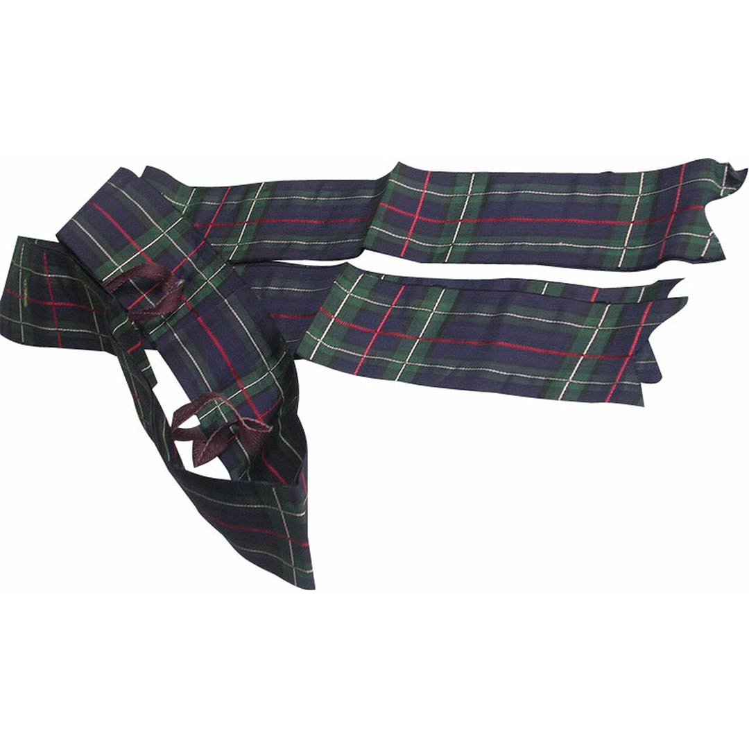 Clan Tartan Piper's Bagpipe Drone Ribbons - Imperial Highland Supplies