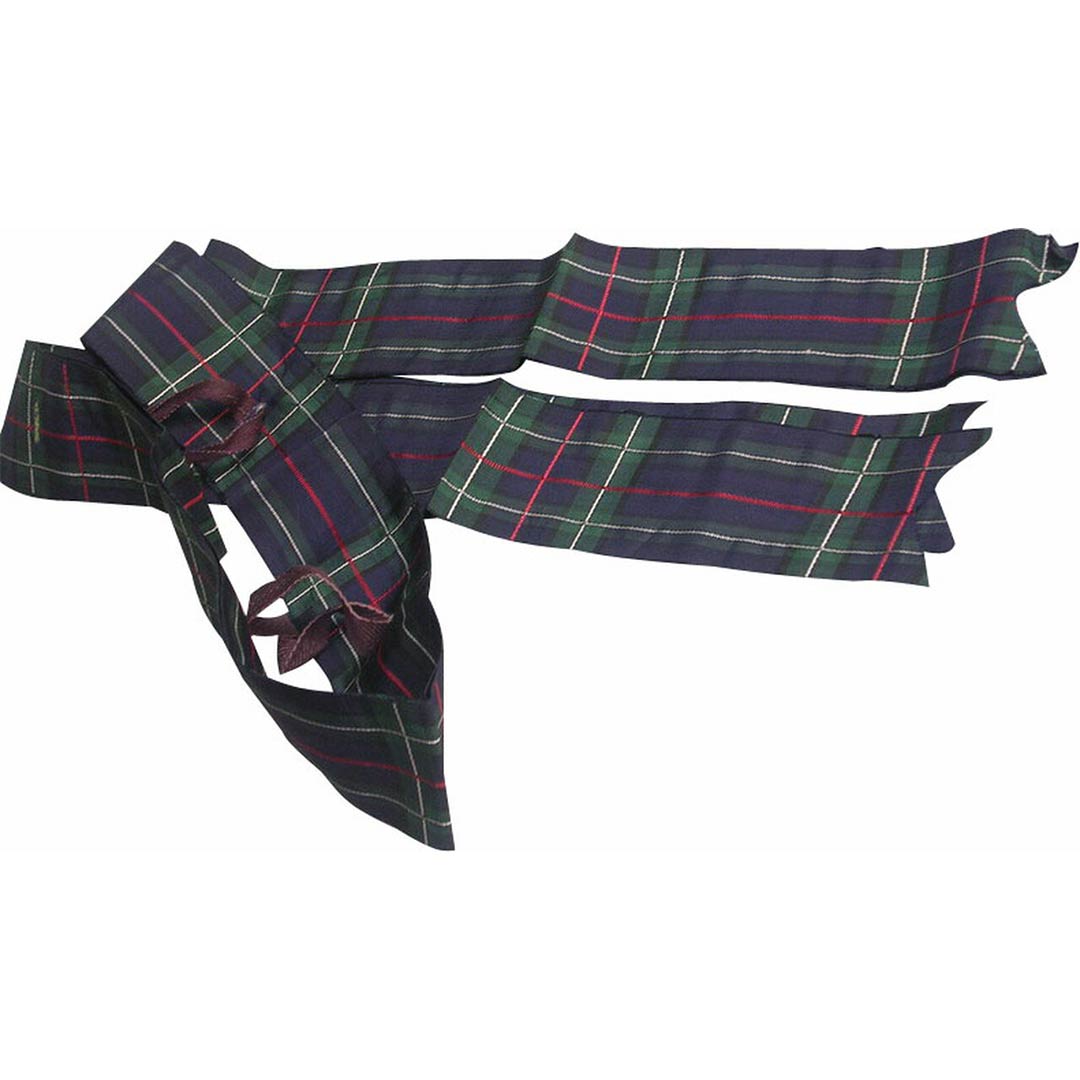 Bagpipe Pipe Ribbons Clan Tartan Piper's Bagpipe Drone Ribbons
