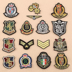 Custom Made Machine Embroidery All Kind Of Uniform Badges Patches - Imperial Highland Supplies