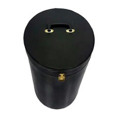 Feather Bonnet Hat Cap Carrying Case Black Color Scottish Bonnet Wooden Case - Imperial Highland Supplies