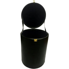 Feather Bonnet Hat Cap Carrying Case Black Color Scottish Bonnet Wooden Case - Imperial Highland Supplies