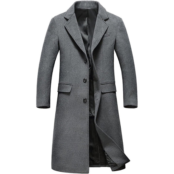 【着丈124cm】Super Long Trench Coat / Gray 着丈124cm】Super Long Trench Coat / Gray