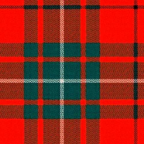 MacAulay Red Modern Tartan Heavyweight 16oz - Imperial Highland Supplies