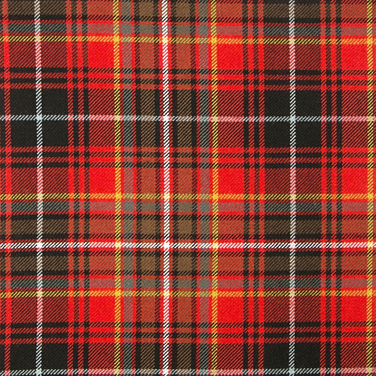 Macinnes Red Weathered Tartan Heavyweight 16oz - Imperial Highland Supplies