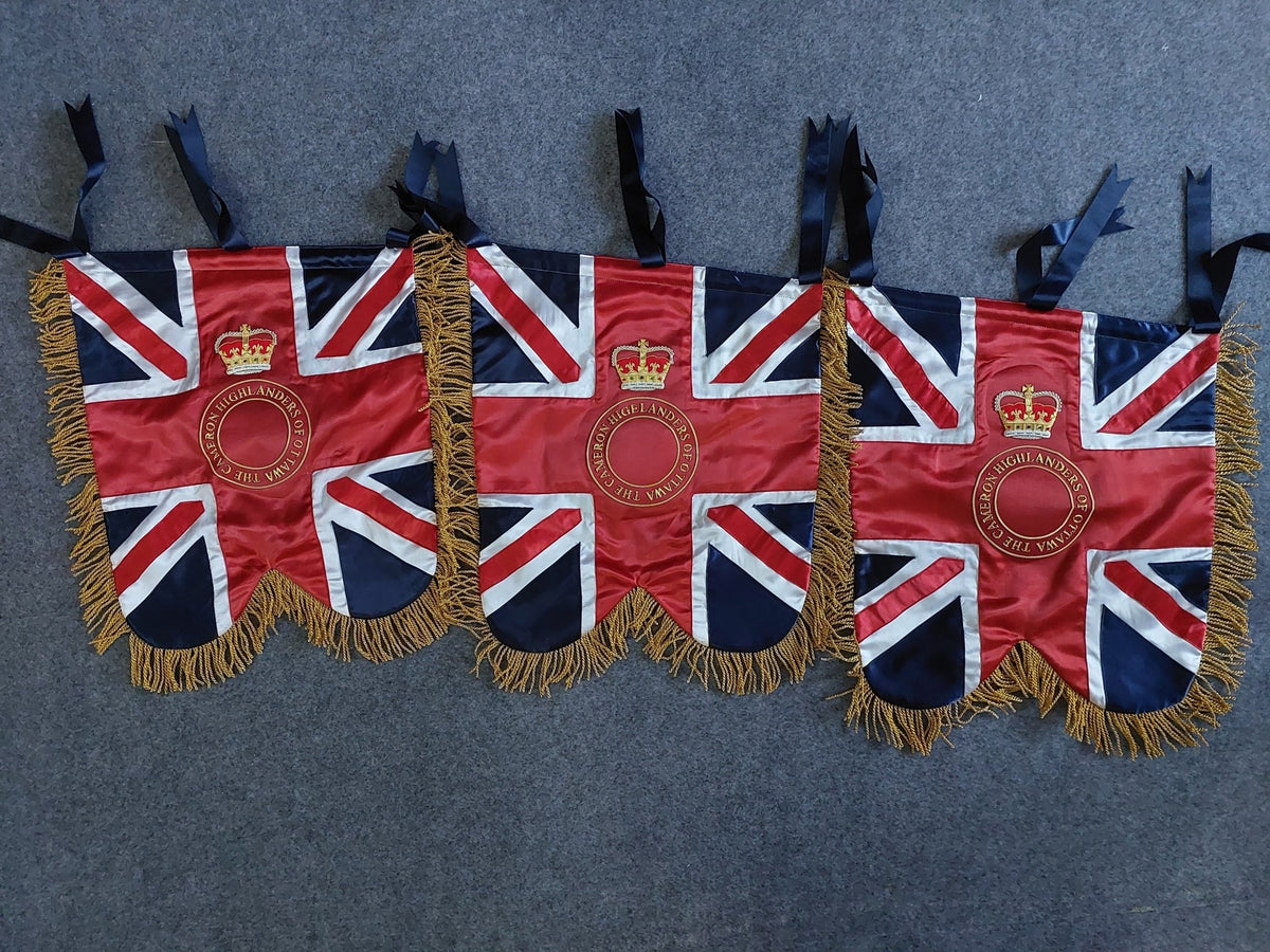 Pipe Banner Pipe Banner Double Sided Hand Embroidered Custom Made – Imperial ...