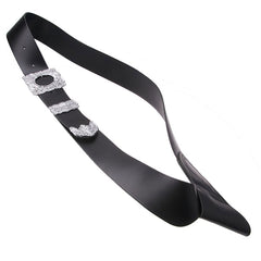 Piper Cross Belt Black In Leather - Imperial Highland Supplies