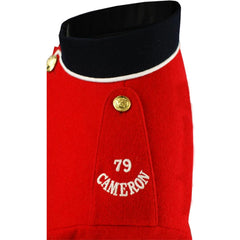 Queen's Own Cameron Highlanders of Canada Red Blazer Pipe Band Doublet - Imperial Highland Supplies