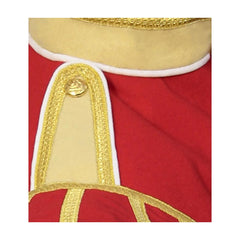 Red Blazer Wool Pipe Band Doublet Camel color collar, Epaulets and cuffs 18 - Imperial Highland Supplies