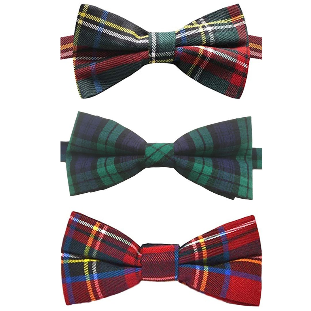 Johnston (Johnstone) 02 Tartan Bow Tie main image 1