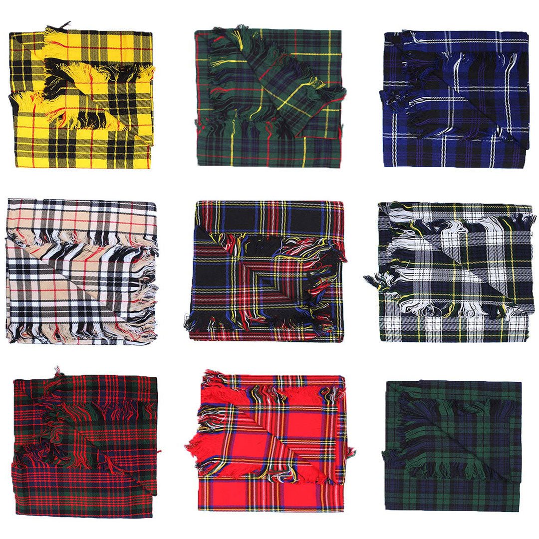 Scottish Tartan Fly Plaids 48" x 48" - Imperial Highland Supplies