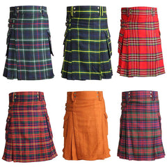 Tartan Contemporary Kilt Buckle Straps - Imperial Highland Supplies