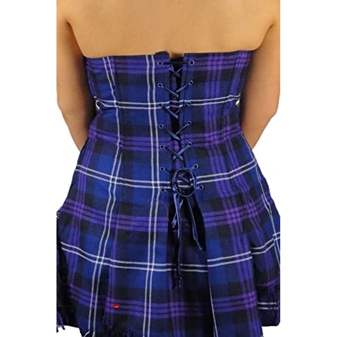Tartan Corset Bella Plaid - Imperial Highland Supplies