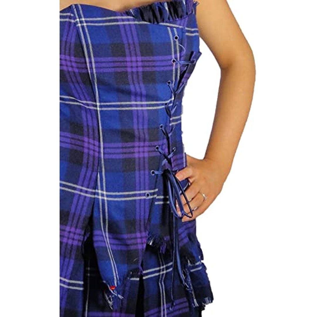 Tartan Corset Bella Plaid - Imperial Highland Supplies