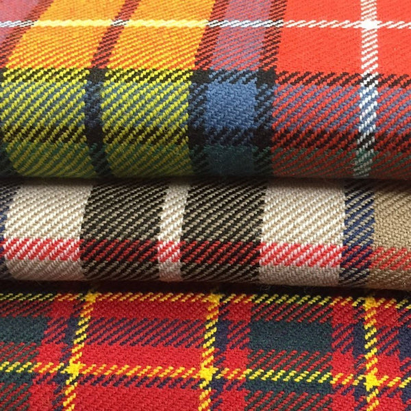 Tartan Fabric Per Yard