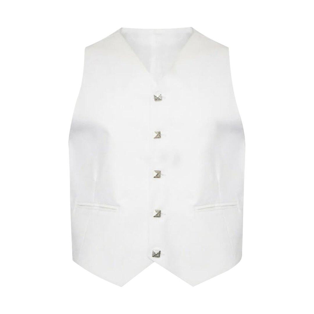 White Argyll Jacket And Vest - Imperial Highland Supplies